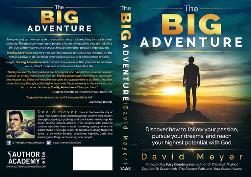 Life coaching design with the title 'Non-Fiction Book Cover'