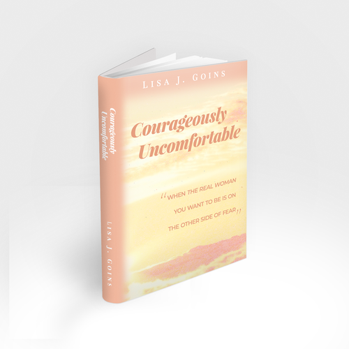 Church book cover with the title 'Courageously Uncomfortable'