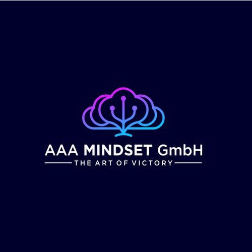 Outline design with the title 'AAA Mindset GmbH'