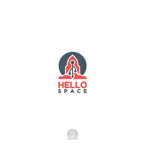 USB design with the title 'Hello Space'