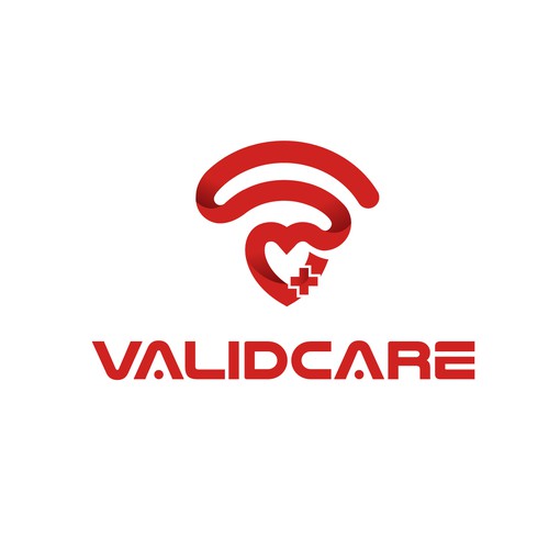 Contact design with the title 'healthcare '