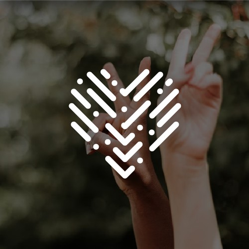 Kaleidoscope logo with the title 'Meppen supports tolerance'