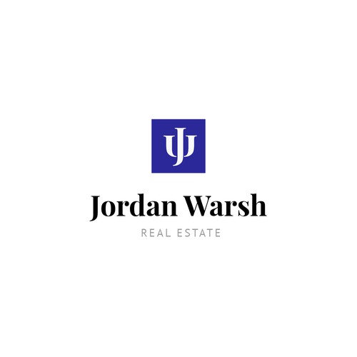 Serif logo with the title 'Logo Concept | Jordan Warsh'