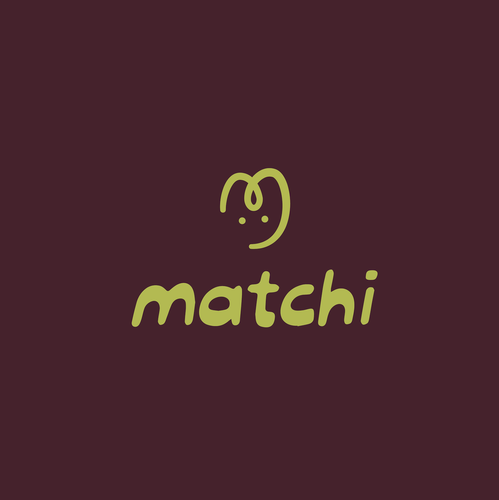 Coffee shop design with the title 'Playful logo for a matcha Brand'