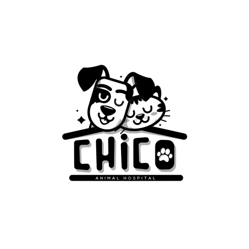Love brand with the title 'Chico Animal Hospital'