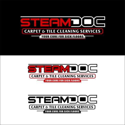 Carpet logo with the title 'Steam Doc Carpet & Tile Cleaning Services'