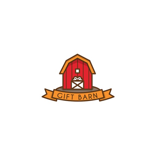 Barn logo with the title 'Gift Barn'