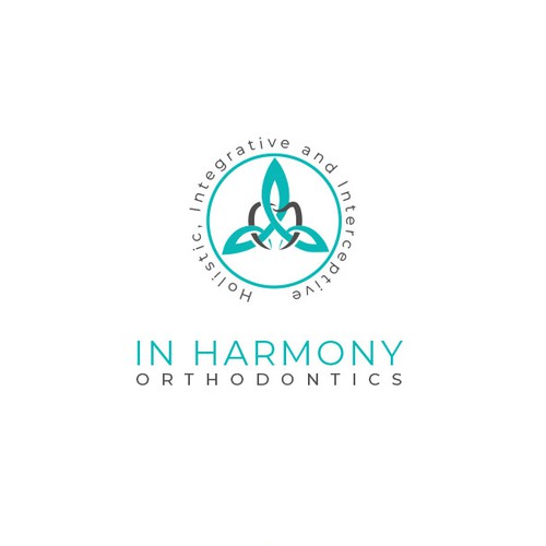 Dental logo with the title 'Design for dental office'