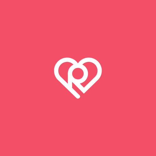 Education logo with the title 'R + heart'