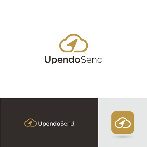 File design with the title 'Logo for Upendo Send, a new cloud-based product'