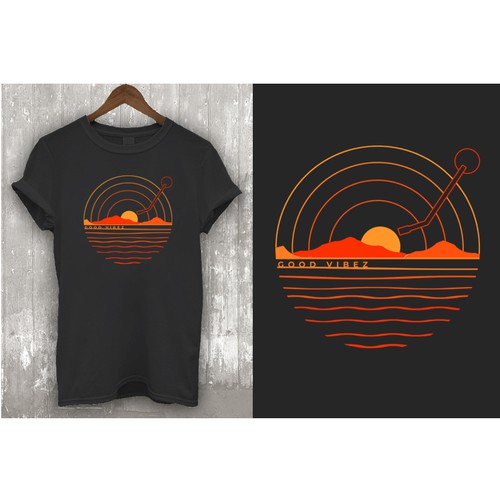 Festival design with the title 'GOOD VIBEZ'