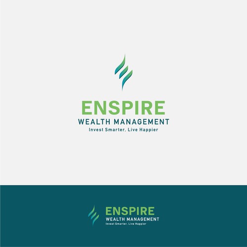 Vision logo with the title 'logo for wealth management company'