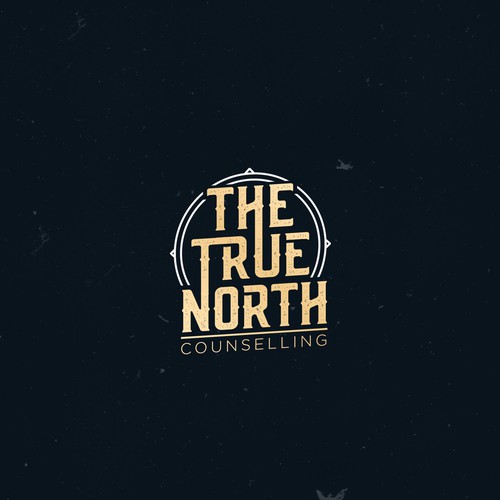 North logo with the title 'The True North Counselling'
