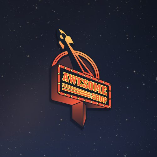 Charcoal logo with the title 'AWESOME'