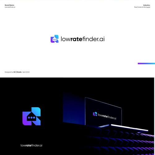 Timeless brand with the title 'lowratefinder.ai'