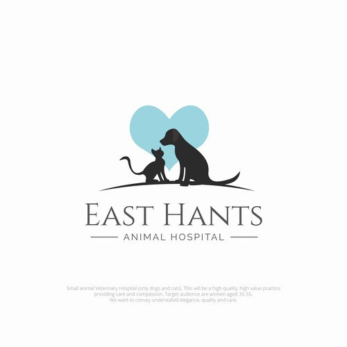 Hospital logo with the title 'East Hants - Animal Hospital'