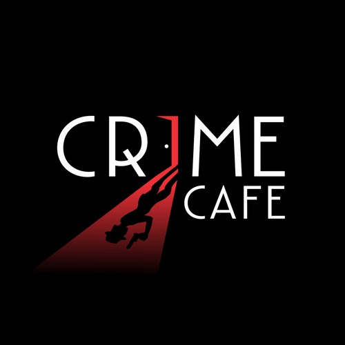 Logo with the title 'Logo for Crime Cafe'