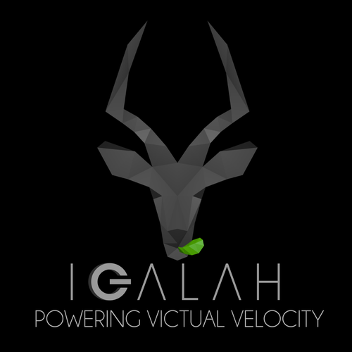Gazelle logo with the title 'Igalah'