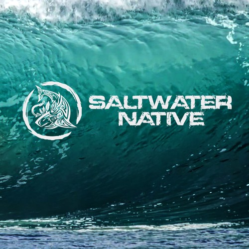 Tribal logo with the title 'Saltwater Native'