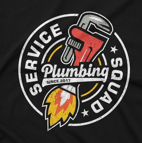 Construction t-shirt with the title 'Swag Shirts/Hoodies for Plumbing Company'