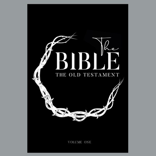 Book cover with the title 'The Bible'