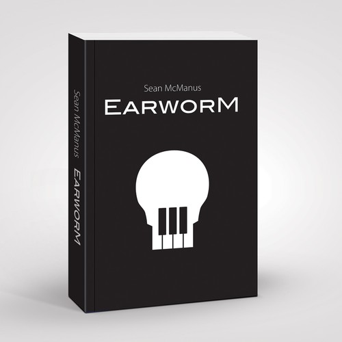 Music book cover with the title 'Book about music business'