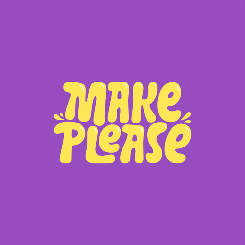 Badge design with the title 'Makeplease Branding'