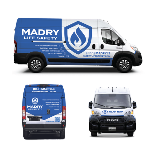 Vehicle graphic design with the title 'Clean Vehicle Design'