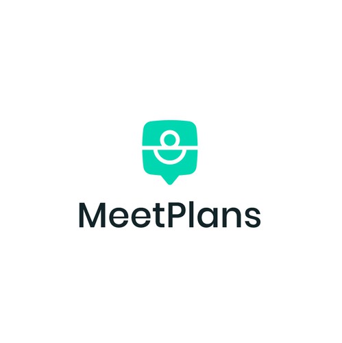 Plan logo with the title 'Meet Plans Logo'