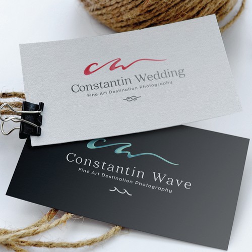 Calligraphy design with the title 'Logo for photographer'