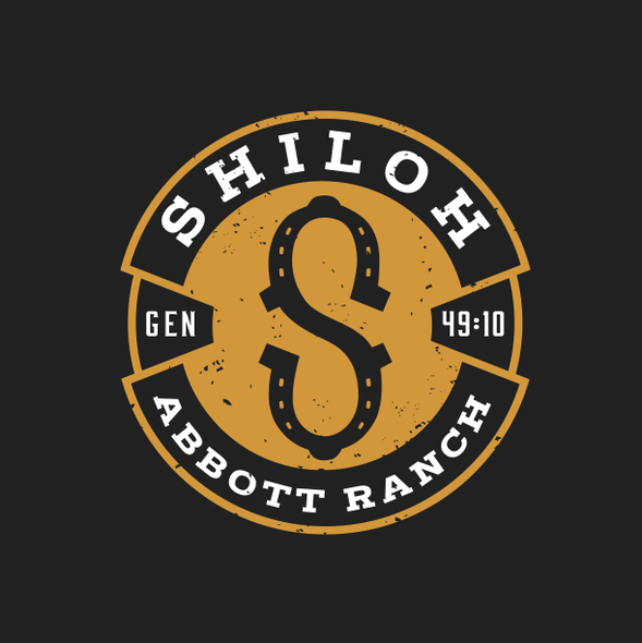 Western logo with the title 'Shiloh Abbott Ranch'