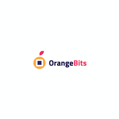 Orange brand with the title 'OrangeBits - Logo Concept'