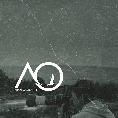 Wildlife logo with the title 'AO Photography'