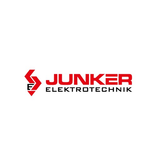 Pictorial logo with the title 'JUNKER ELEKTROTECHNIK'