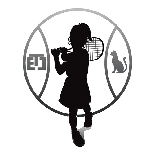 Tennis logo with the title 'Eden logo'