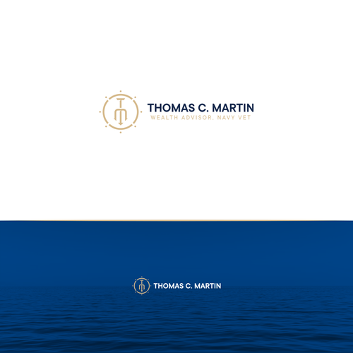 Trident logo with the title 'Thomas Martin'