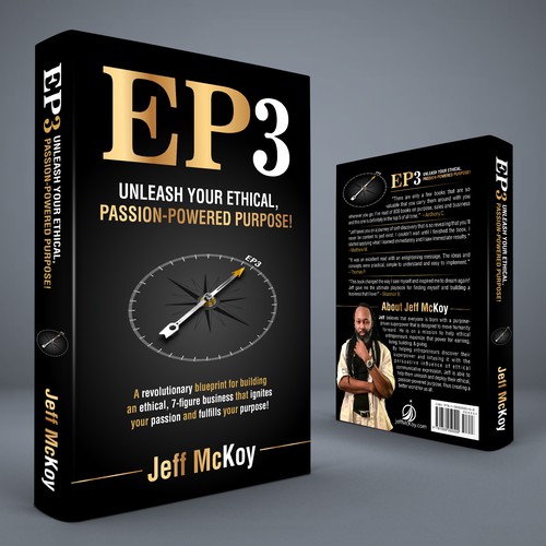 Passion design with the title 'EP3 - Unleash Your Ethical, Passion-Powered Purpose'