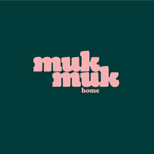 Modern retro design with the title 'Homewares brand '