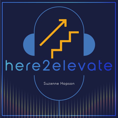 Design with the title 'Our Here2Elevate Podcast needs an Elevated Design'