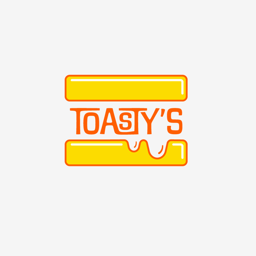 Funky logo with the title 'Toasty's'