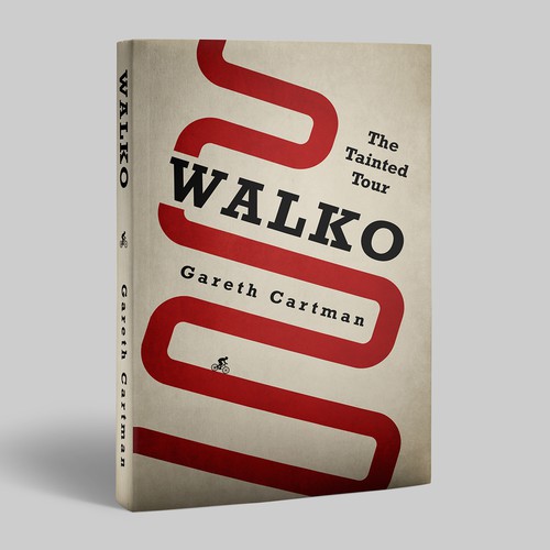 Red design with the title 'book cover'