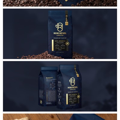 RONCHESEL Premium Coffee Label Design