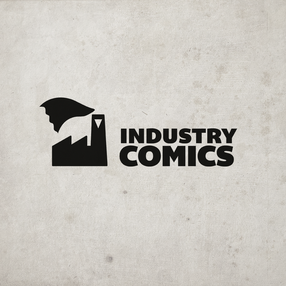 Out-of-the-box design with the title 'Out of the box logo for a comic book shop'