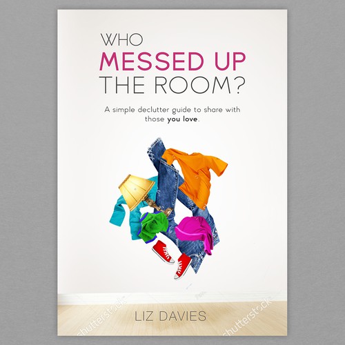 Room design with the title 'Who Messed Up The Room'