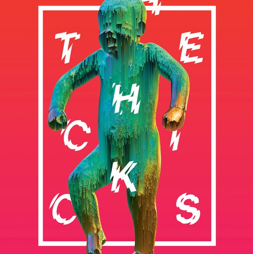 Glitch design with the title 'Dixie Chicks MMXVI World Tour Poster for Oslo'