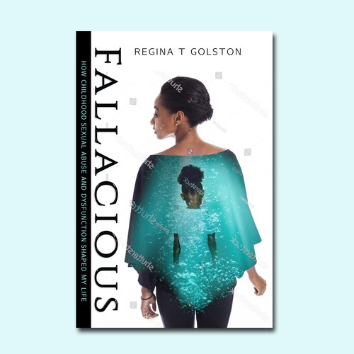 Memoir book cover with the title 'Fallacious'