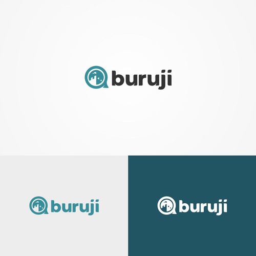Adobe templates logo with the title 'Buruji Design with Castle Concept'