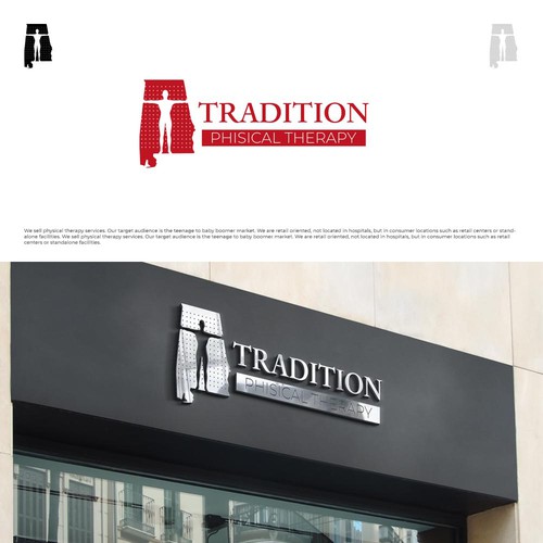 Pharmacy brand with the title 'Alabama-based Physical Therapy company Logo Design '