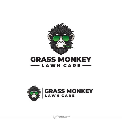 Cool design with the title 'GrassMonkey'