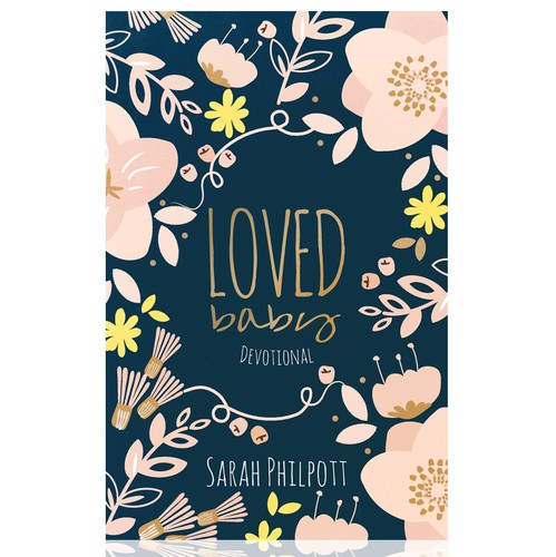 Hand-drawn book cover with the title 'Book Cover'